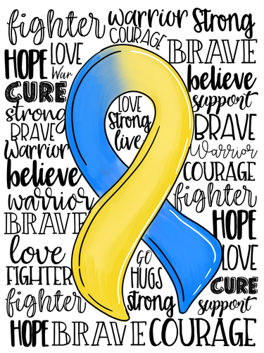 {Down Syndrome Awareness Ribbon}