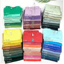Load image into Gallery viewer, {Nebraska Block Letters} screen print tee