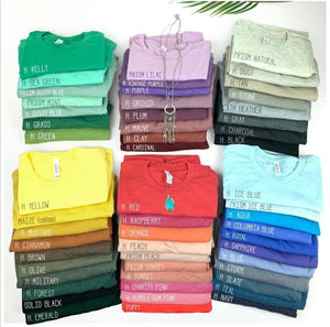 {Texas Wording} screen print tee