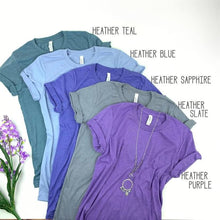 Load image into Gallery viewer, {Nurse Nurse SUPERHERO Nurse} screen print tee