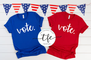 {Vote.} unisex tee