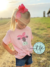 Load image into Gallery viewer, {Sassy Bandana Cow} applique tee