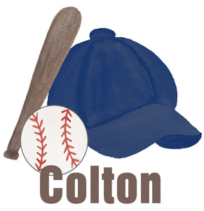 {Baseball Cap + Ball} sublimation tee