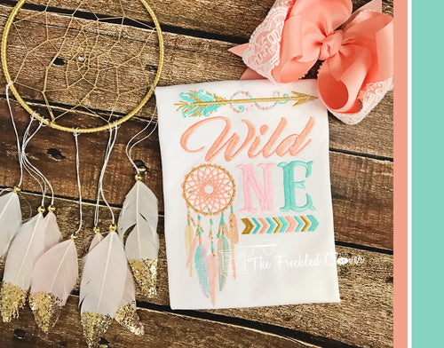 {Wild ONE} Boho Tee