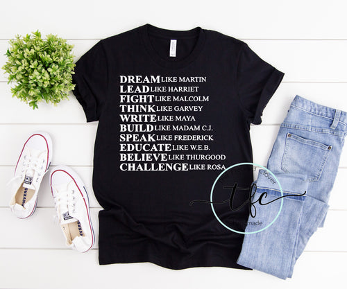 {Black History Month} Be Like *Youth & Adult sizes