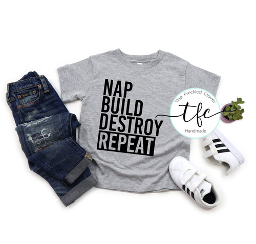 {Nap. Build. Destroy. Repeat}