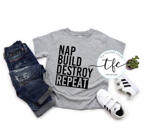 {Nap. Build. Destroy. Repeat}