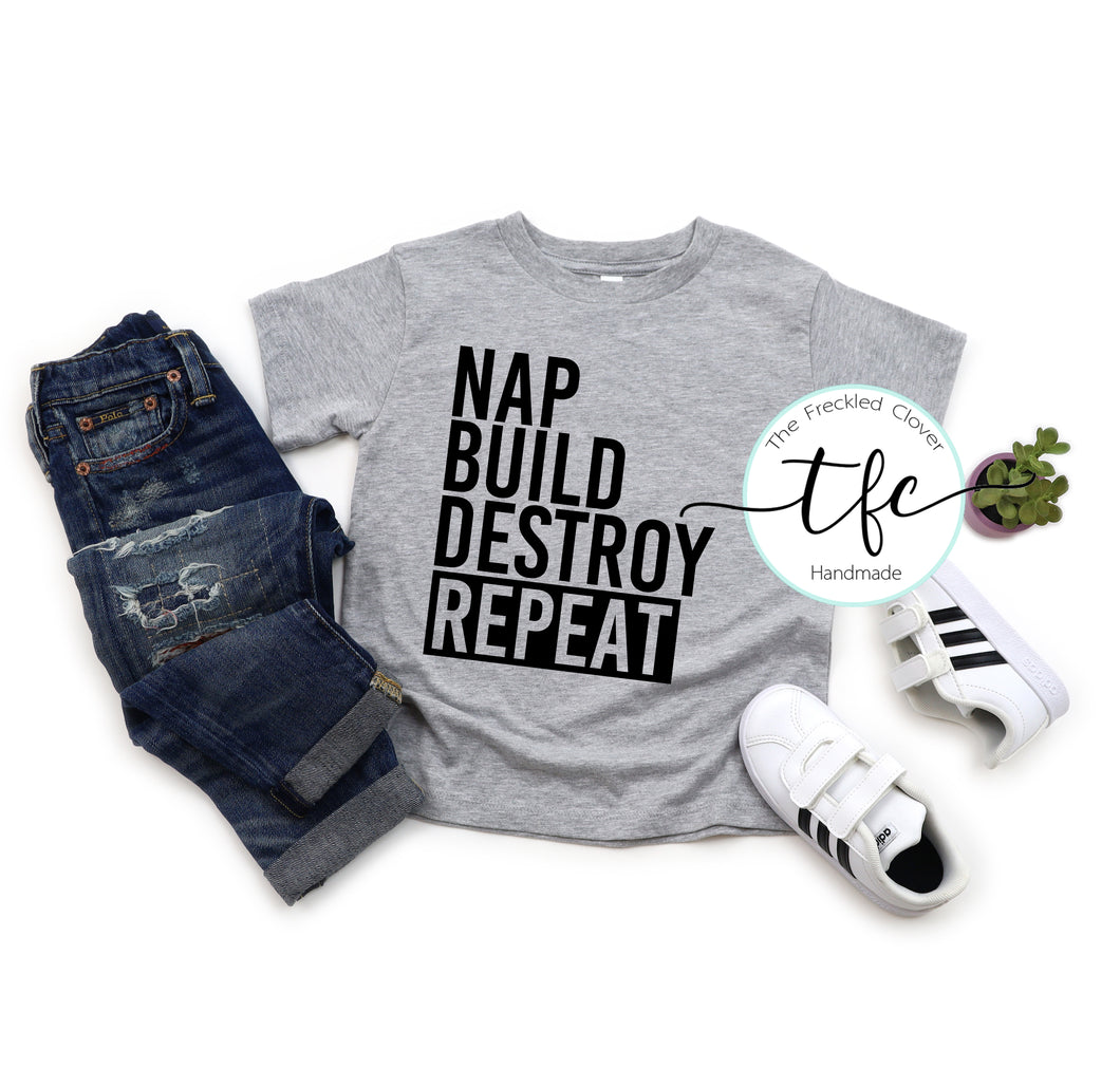 {Nap. Build. Destroy. Repeat}