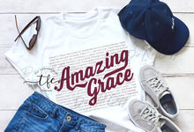 Load image into Gallery viewer, {Amazing Grace} Lyrics Tee