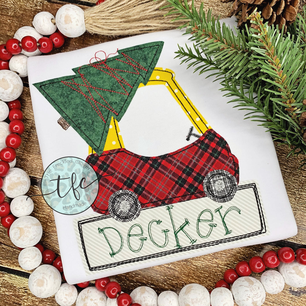 {Cozy Christmas Coupe} applique design
