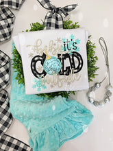 Load image into Gallery viewer, {Baby It&#39;s Cold Outside} applique tee
