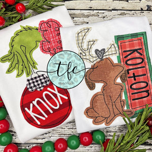{Max Dog} applique tee