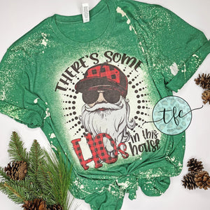 {There's Some HOs In This House} distressed tee