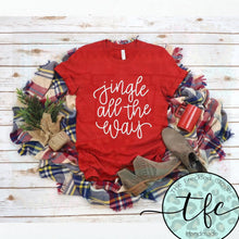 Load image into Gallery viewer, {Jingle All The Way} screen print tee