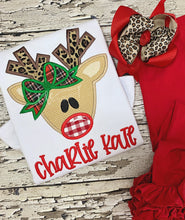 Load image into Gallery viewer, {Rita Reindeer} Applique tee