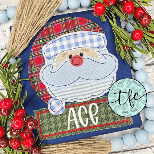 {St. Nick} applique tee
