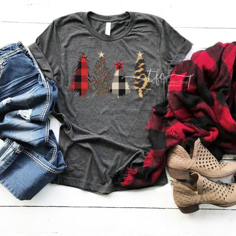 {Oh, Christmas Tree} screen print tee