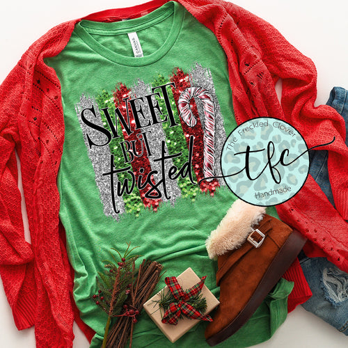 {Sweet but Twisted} screen print tee