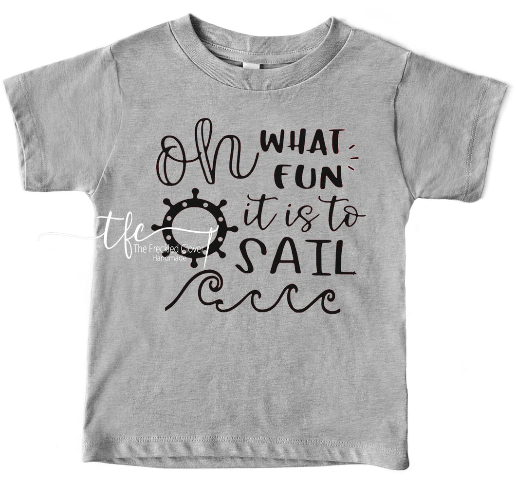 {Oh WHAT FUN to SAIL} YOUTH