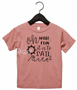 {Oh WHAT FUN to SAIL} INFANT