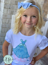 Load image into Gallery viewer, {Cinderella Dress} applique tee