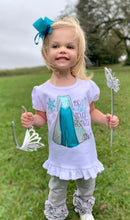 Load image into Gallery viewer, {Queen Elsa} applique tee