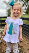 Load image into Gallery viewer, {Queen Elsa} applique tee