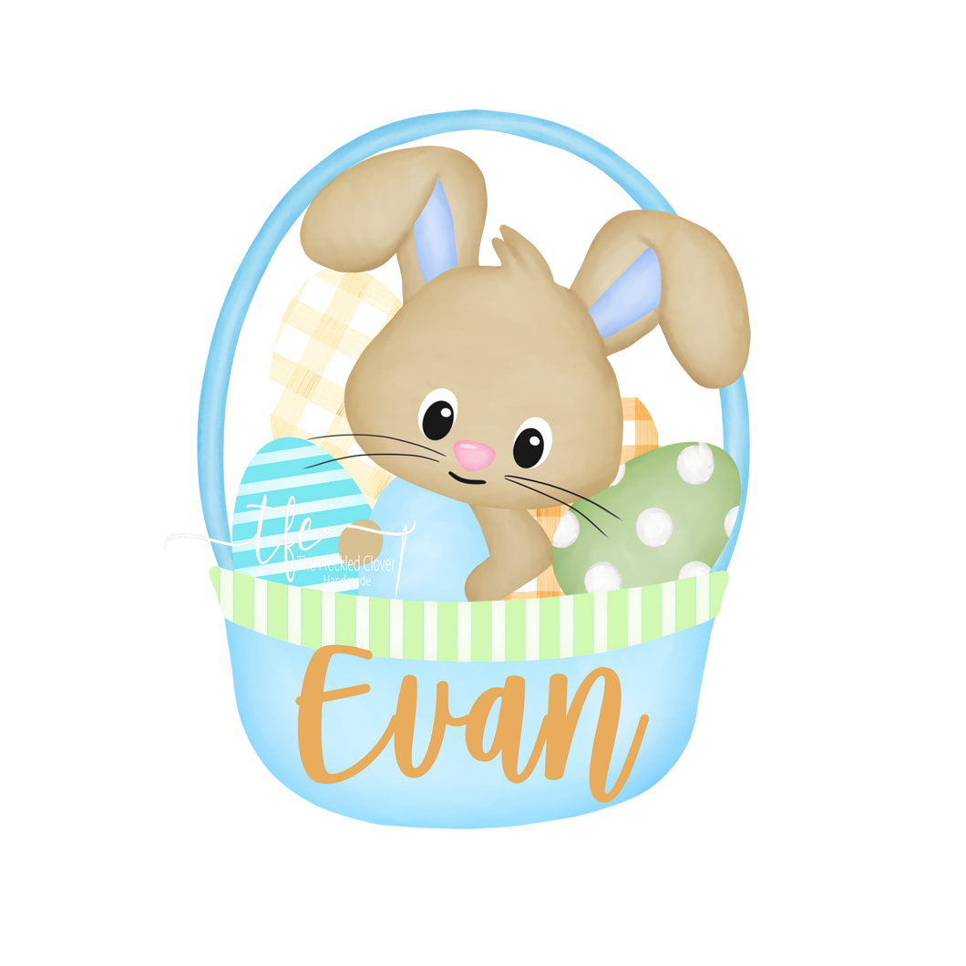 {Bunny in a Basket} Boy