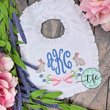 Load image into Gallery viewer, {Sweet Easter Monogram} embroidery tee