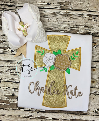 {Floral Cross}