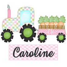 Load image into Gallery viewer, {Easter Tractor} Girl sublimation tee