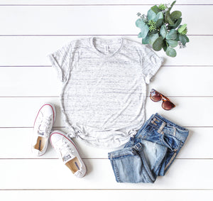 {Distressed Patriotic Monogram} adult sublimation tee