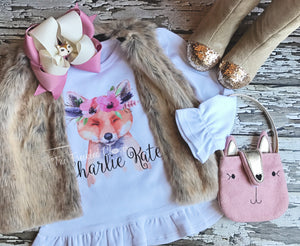 {Fannie Fox} sublimation tee