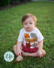 Load image into Gallery viewer, {Falling Leaves} applique tee