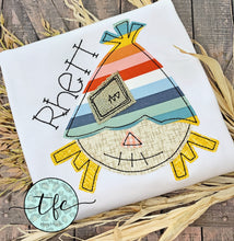 Load image into Gallery viewer, {Fall Scarecrow} boy&#39;s applique tee