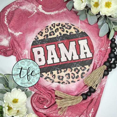 {Bama Circle} distressed tee