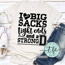 Load image into Gallery viewer, {Football Sacks} screen print tee