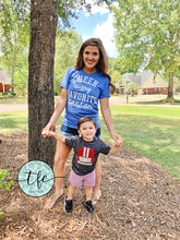 Load image into Gallery viewer, {Cheer Is My Favorite Season} screen print tee