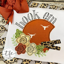 Load image into Gallery viewer, {Floral Football Helmet} CUSTOMIZE ME*