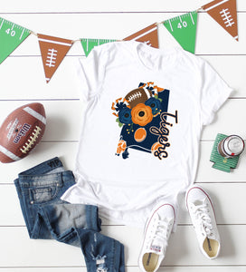 {Floral State Tigers} Adult +Youth