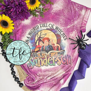 {Be A Sanderson} distressed tee