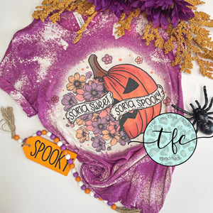 {Sorta Sweet, Sorta Spooky} distressed tee
