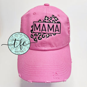 {Sassy Mama} pink baseball cap