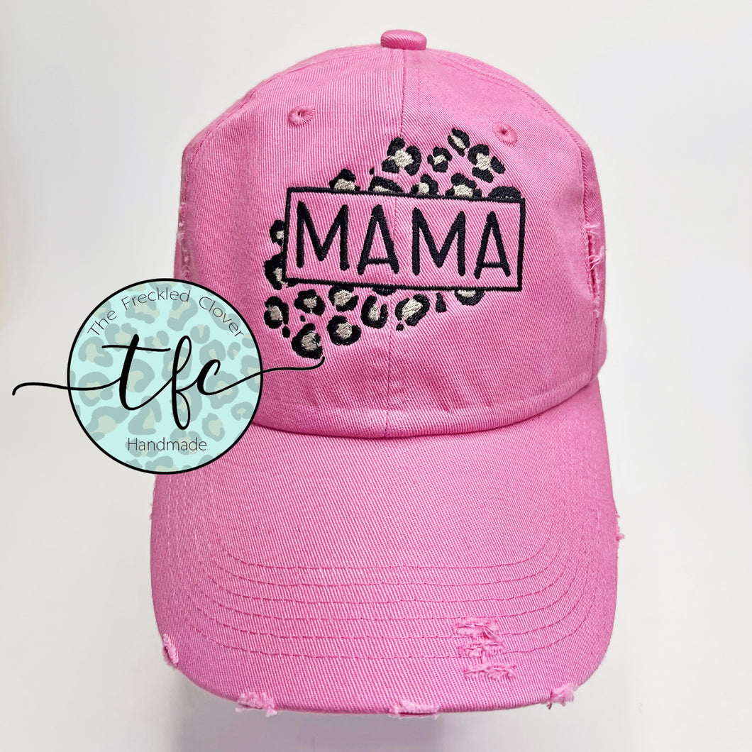 {Sassy Mama} pink baseball cap