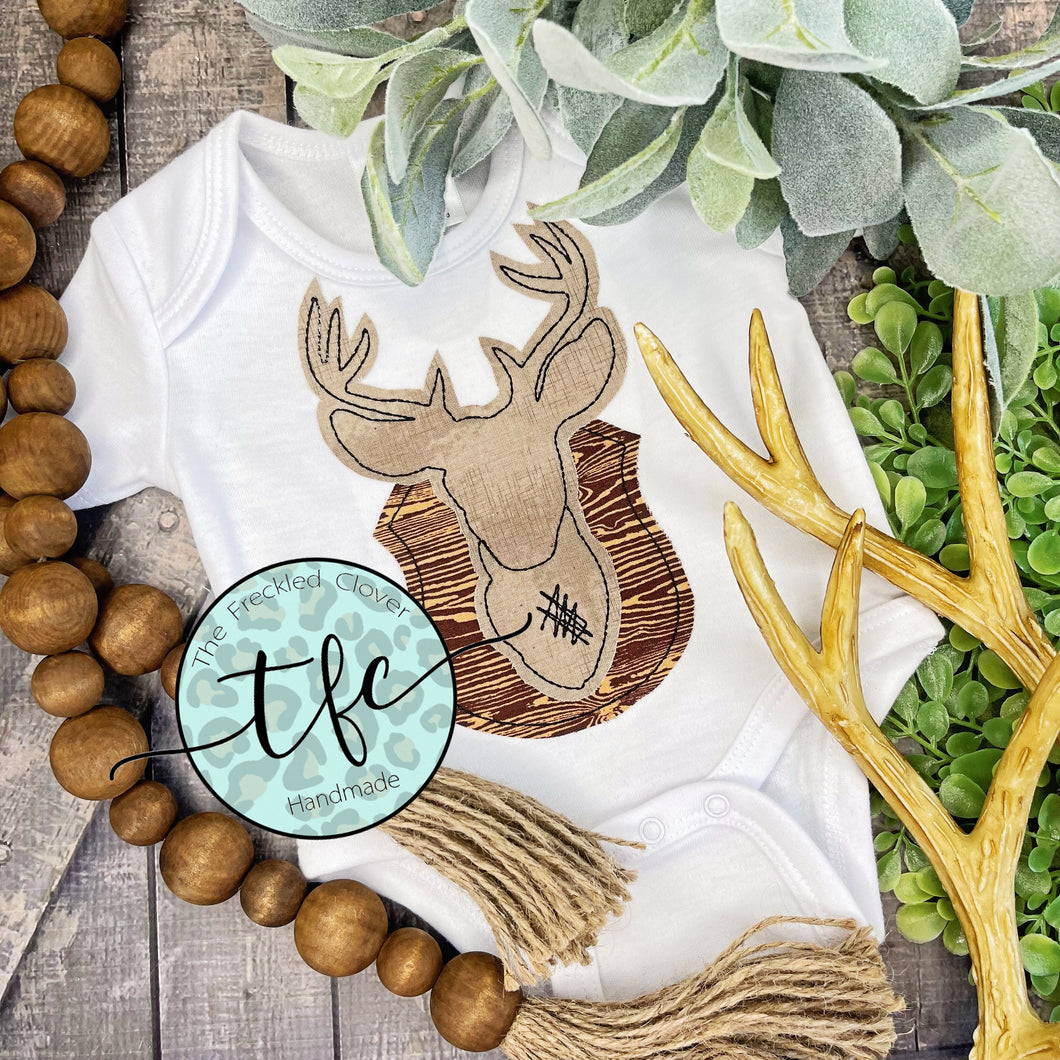 {Big Buck} applique tee
