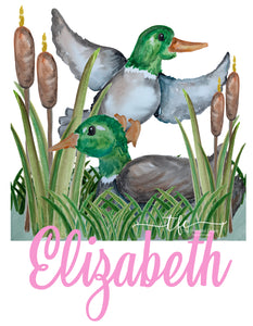 {Mallard Scene} *different color options*