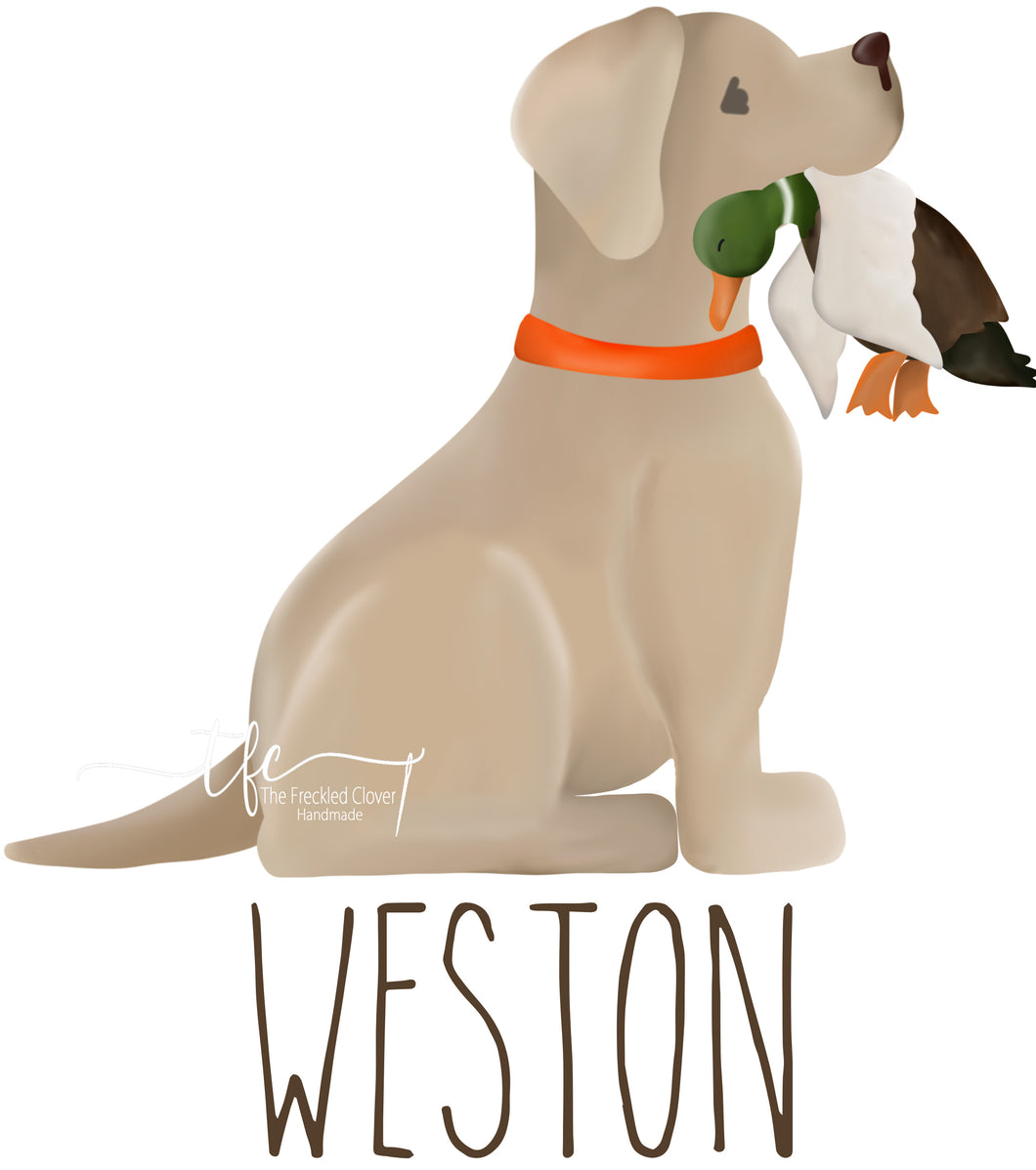 {Duck Hunting Lab} *more options available