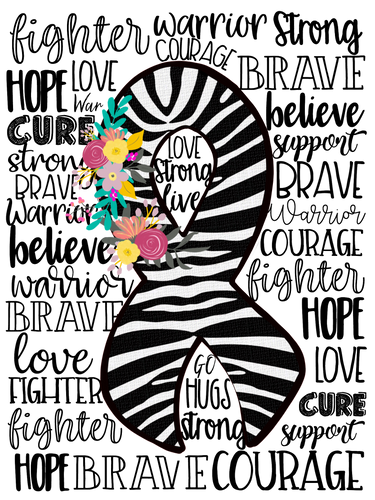 {Zebra Awareness Ribbon}