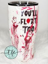 Load image into Gallery viewer, {Glow in the Dark Clown} tumbler