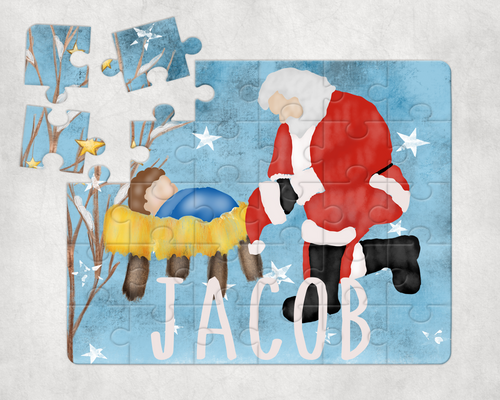{Kneeling Santa} Puzzle